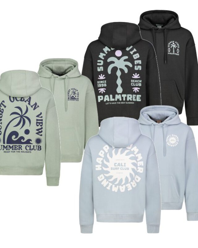 Hoodie mit Backprint Hoodie mit Backprint