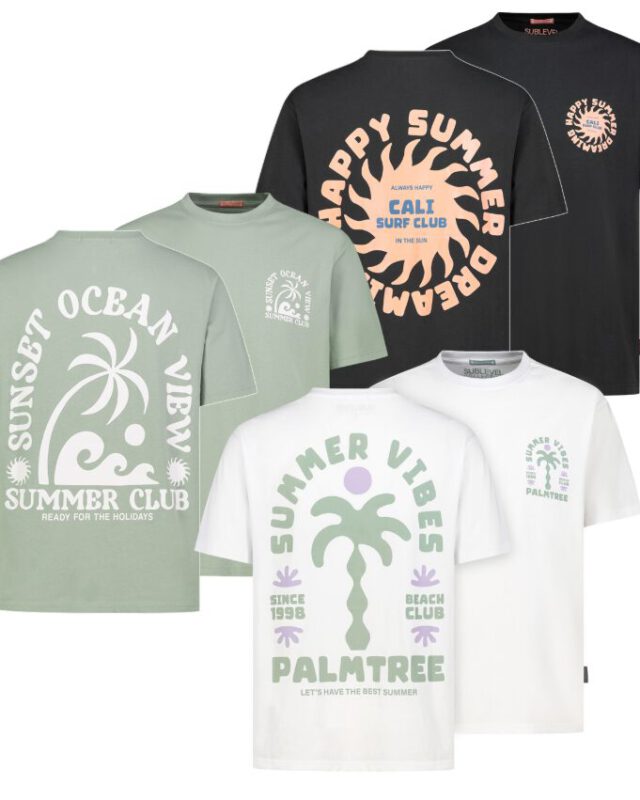 T-Shirts mit Backprint T-Shirts mit Backprint